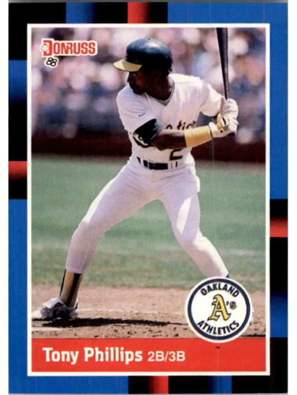 1988 Tony Phillips Donruss Baseball Card #221